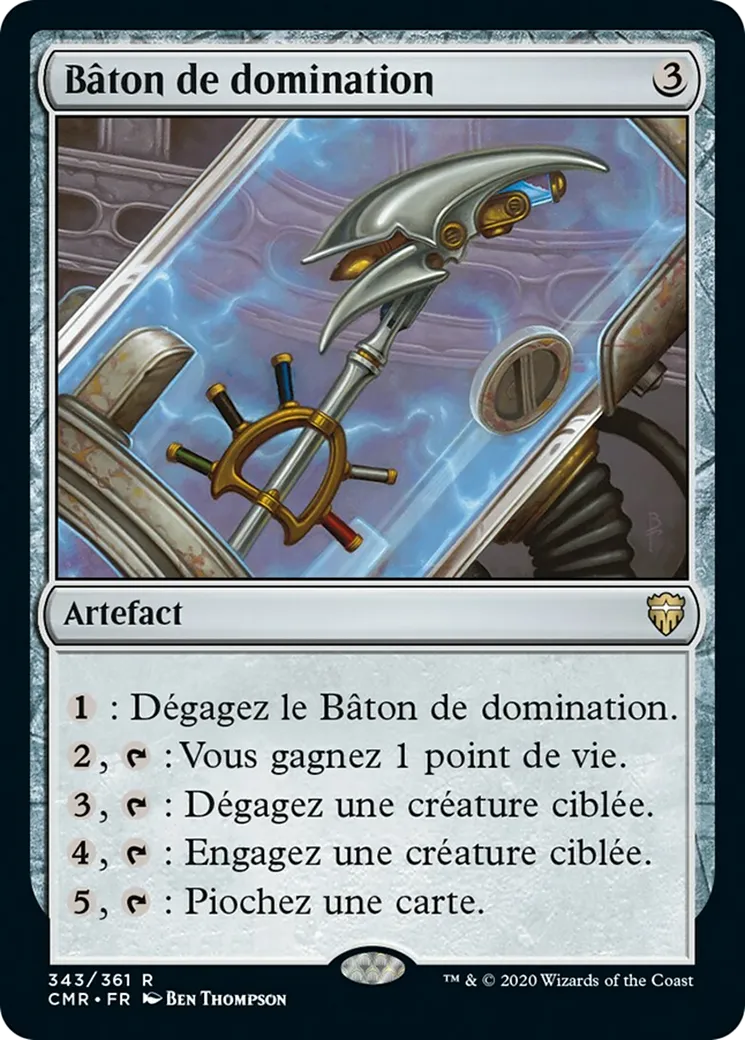 Bâton de domination — Commander Legends — Magic: The Gathering