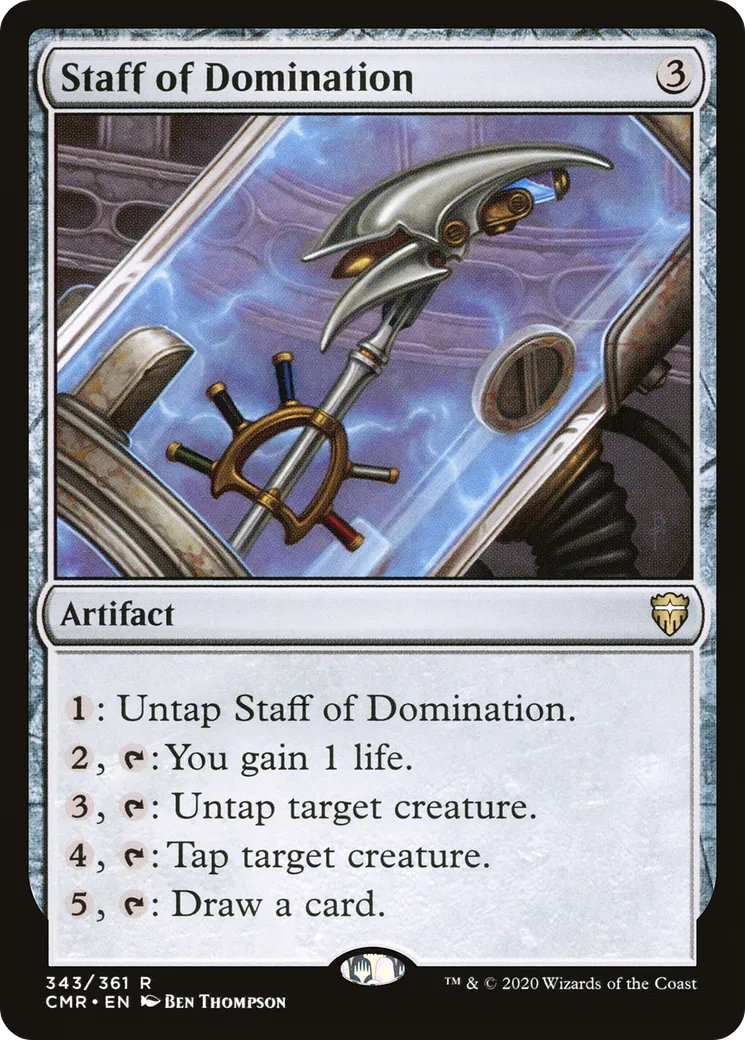 Staff of Domination — Commander Legends — Magic: The Gathering