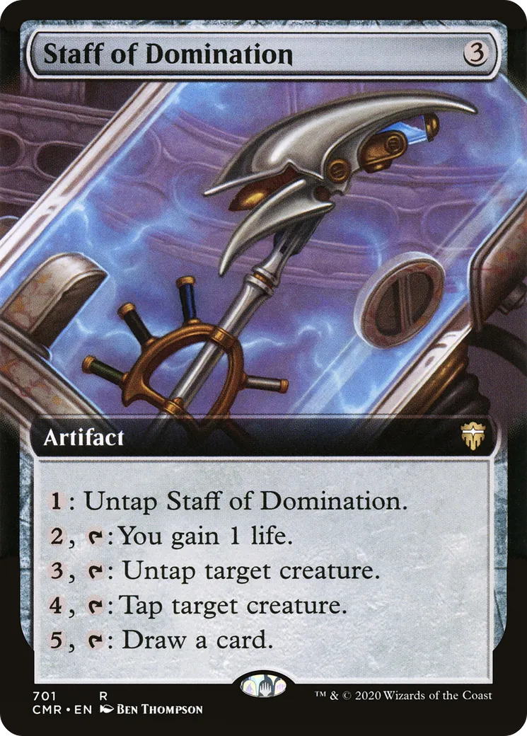 Staff of Domination — Commander Legends — Magic: The Gathering
