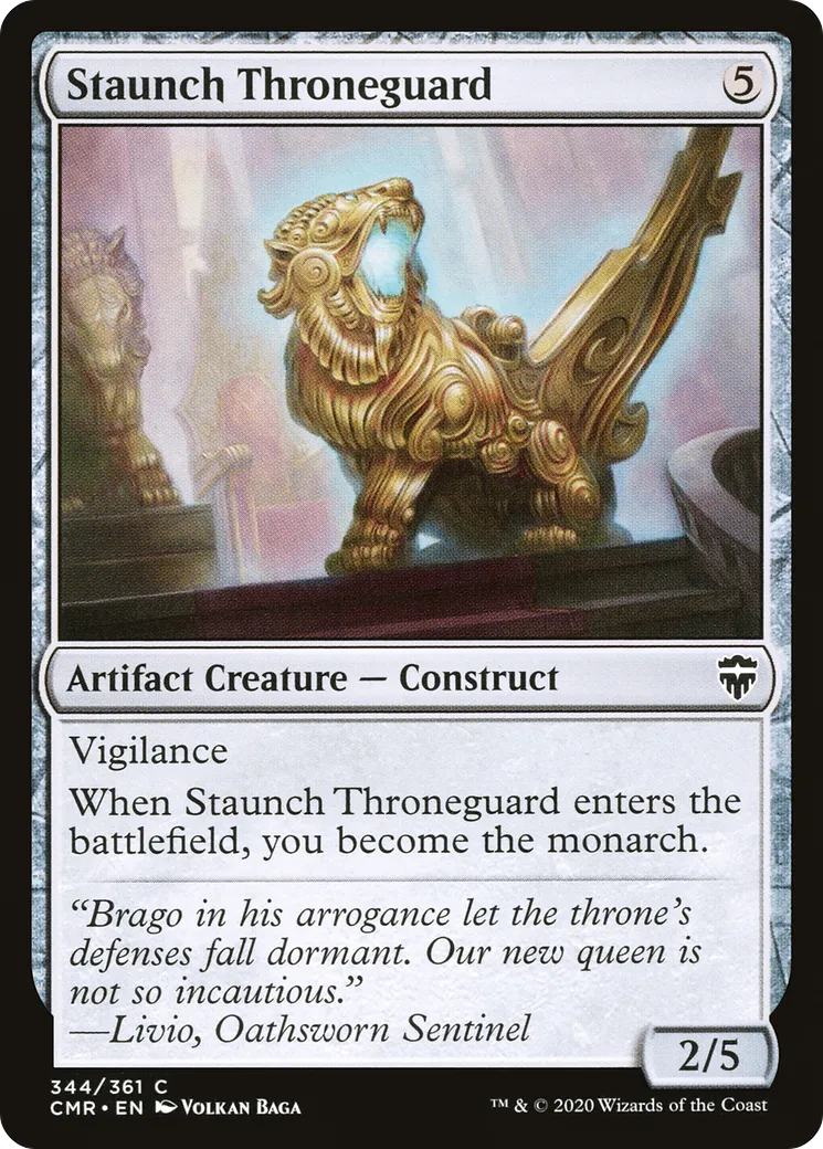 Gardien du trône inébranlable — Commander Legends — Magic: The Gathering