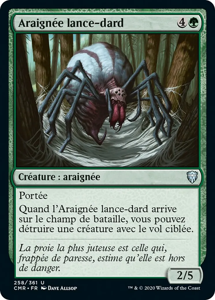 Araignée lance-dard from Commander Legends - Magic: The Gathering