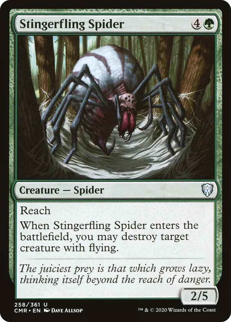 Araignée lance-dard — Commander Legends — Magic: The Gathering