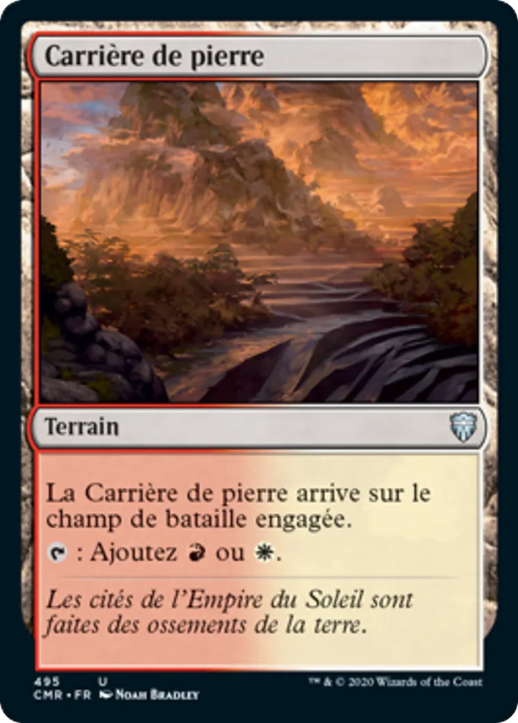 Carrière de pierre — Commander Legends — Magic: The Gathering