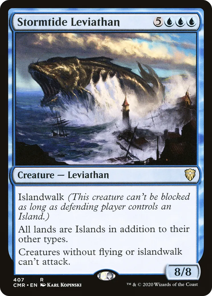 Stormtide Leviathan — Commander Legends — Magic: The Gathering