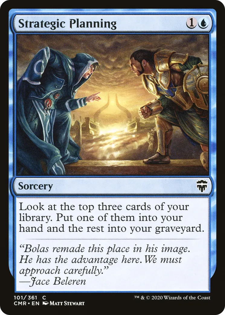 Planification stratégique — Commander Legends — Magic: The Gathering