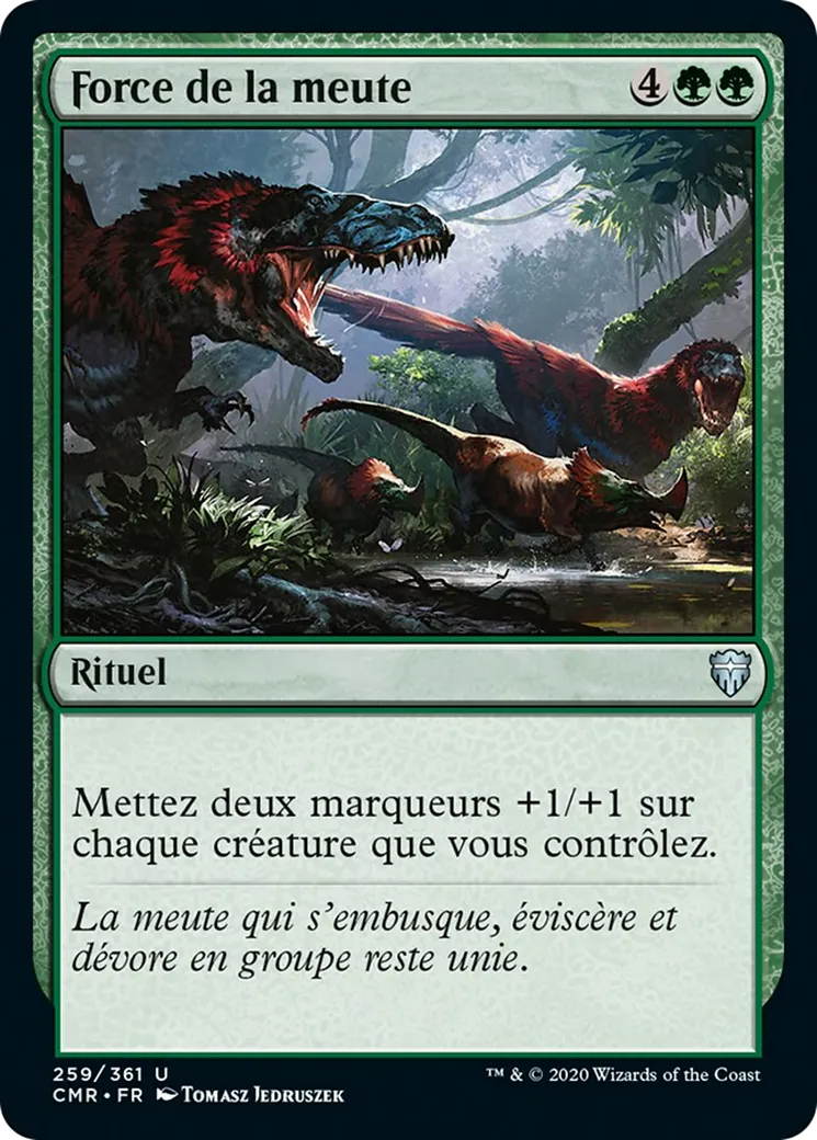 Force de la meute from Commander Legends - Magic: The Gathering