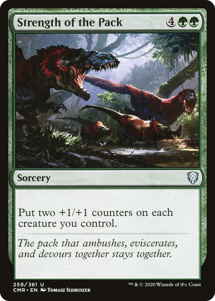 Strength of the Pack — Commander Legends — Magic: The Gathering