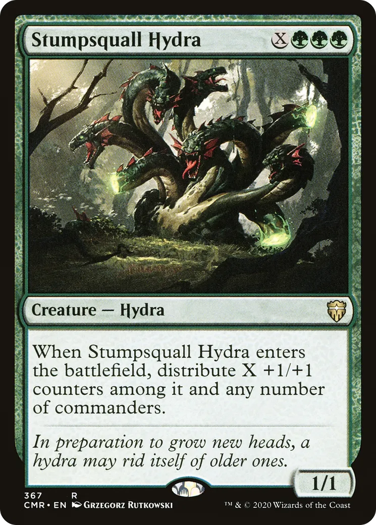 Stumpsquall Hydra from Commander Legends - Magic: The Gathering