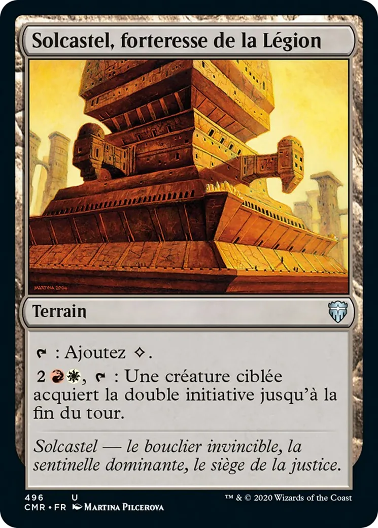 Solcastel, forteresse de la Légion — Commander Legends — Magic: The Gathering