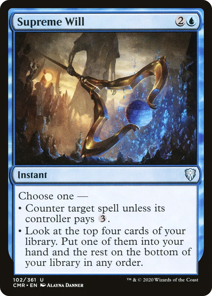 Volonté suprême — Commander Legends — Magic: The Gathering