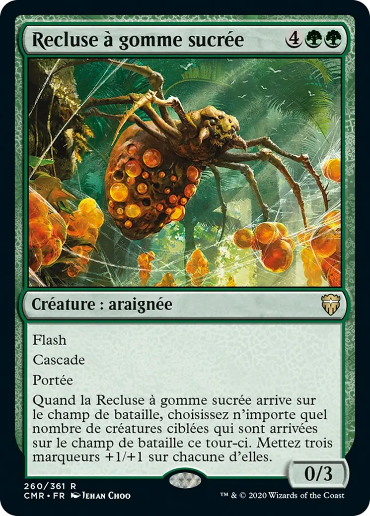 Recluse à gomme sucrée — Commander Legends — Magic: The Gathering