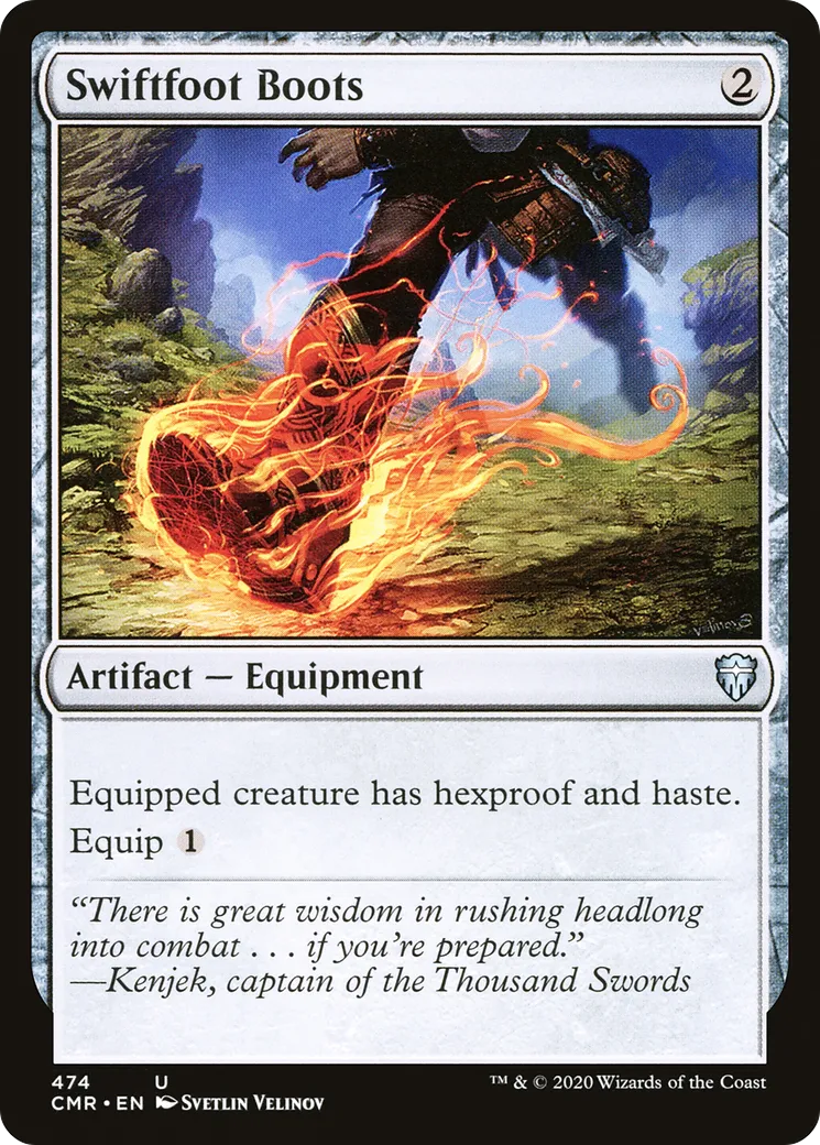 Swiftfoot Boots — Commander Legends — Magic: The Gathering