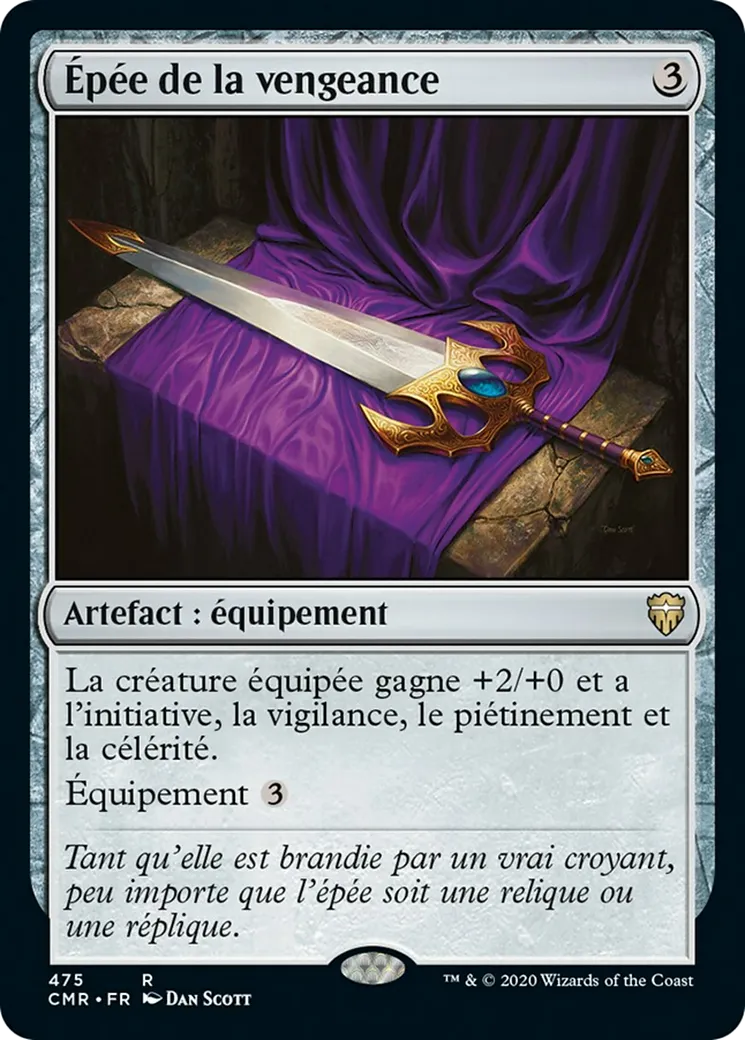 Épée de la vengeance — Commander Legends — Magic: The Gathering