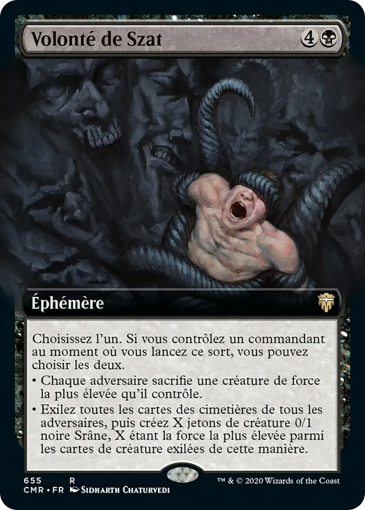 Volonté de Szat — Commander Legends — Magic: The Gathering