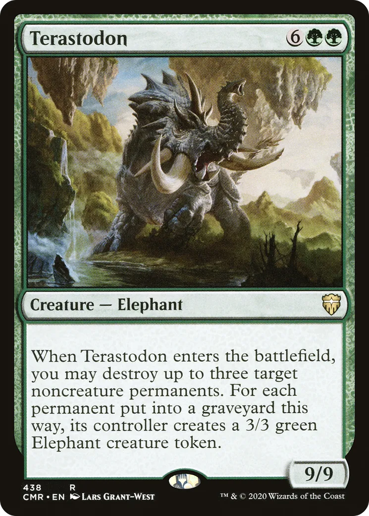 Terastodon from Commander Legends - Magic: The Gathering