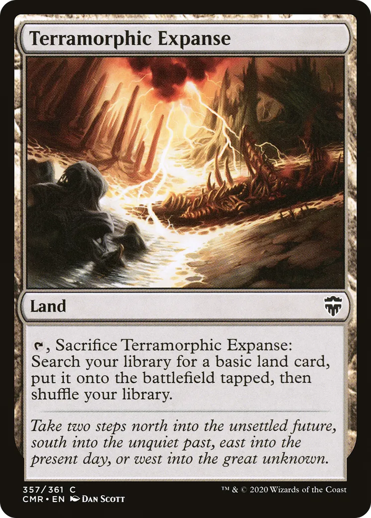 Immensité terramorphe — Commander Legends — Magic: The Gathering