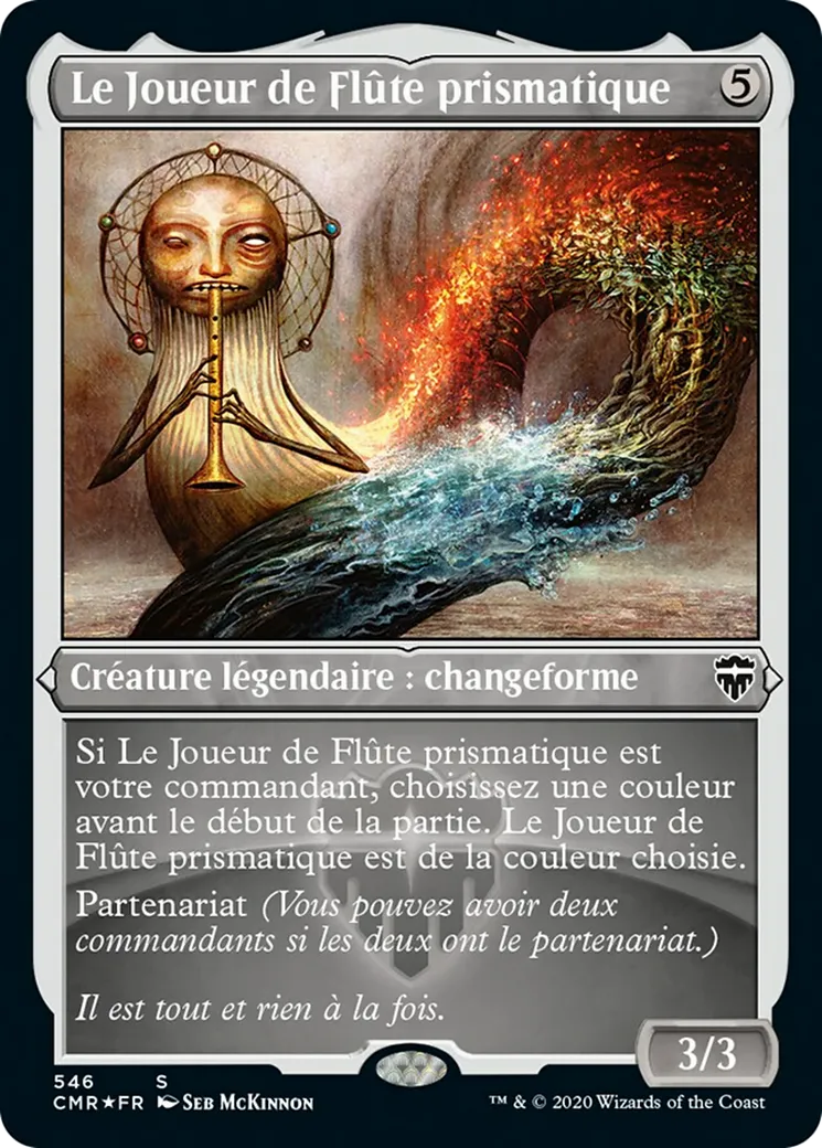 Le Joueur de Flûte prismatique from Commander Legends - Magic: The Gathering