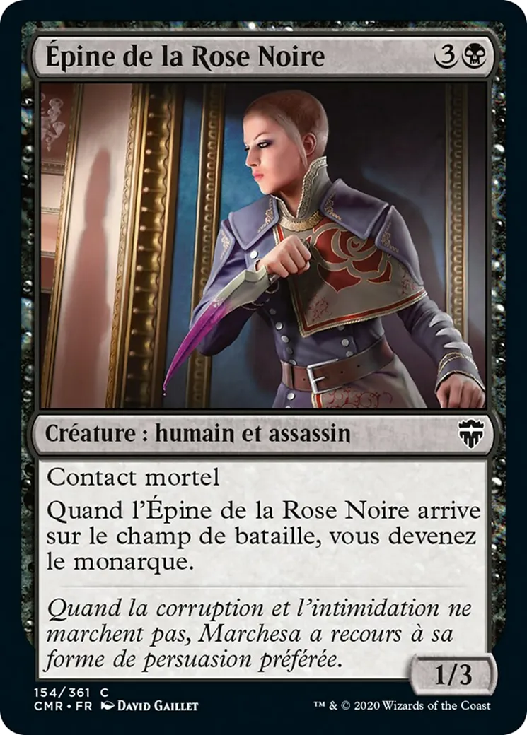 Épine de la Rose Noire — Commander Legends — Magic: The Gathering