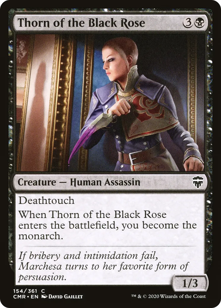Thorn of the Black Rose — Commander Legends — Magic: The Gathering