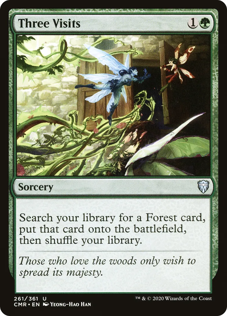 Three Visits — Commander Legends — Magic: The Gathering