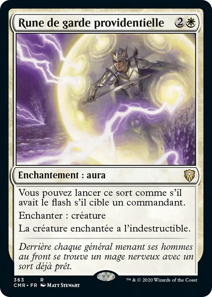 Rune de garde providentielle — Commander Legends — Magic: The Gathering