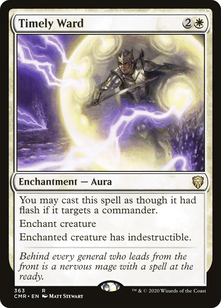 Timely Ward — Commander Legends — Magic: The Gathering