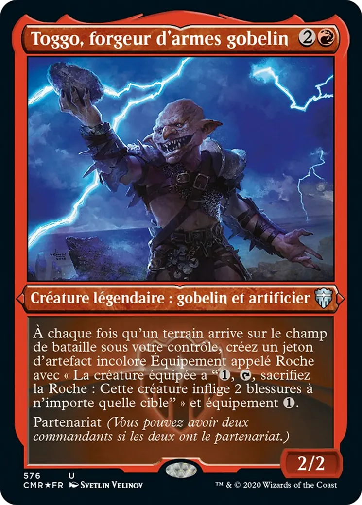 Toggo, forgeur d'armes gobelin — Commander Legends — Magic: The Gathering