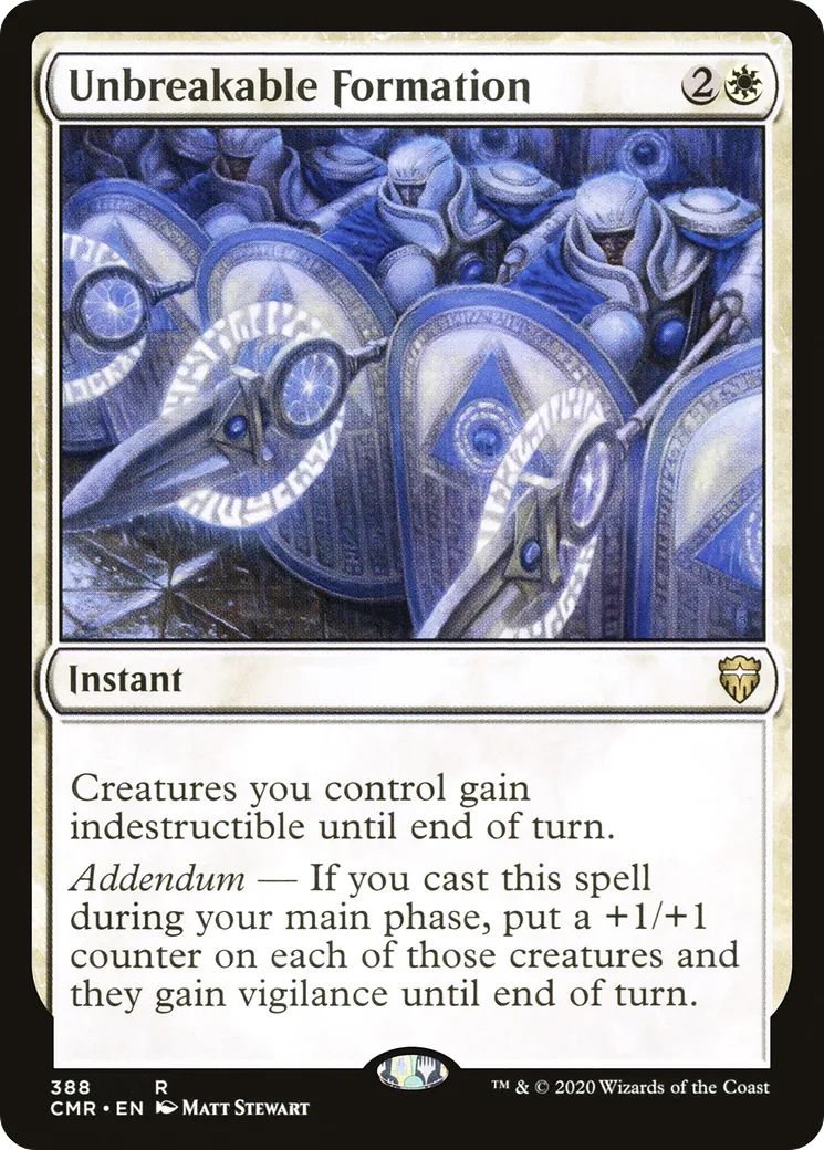 Unbreakable Formation — Commander Legends — Magic: The Gathering