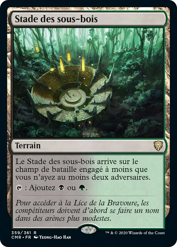 Stade des sous-bois — Commander Legends — Magic: The Gathering