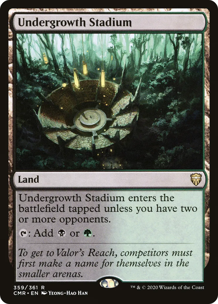Undergrowth Stadium — Commander Legends — Magic: The Gathering