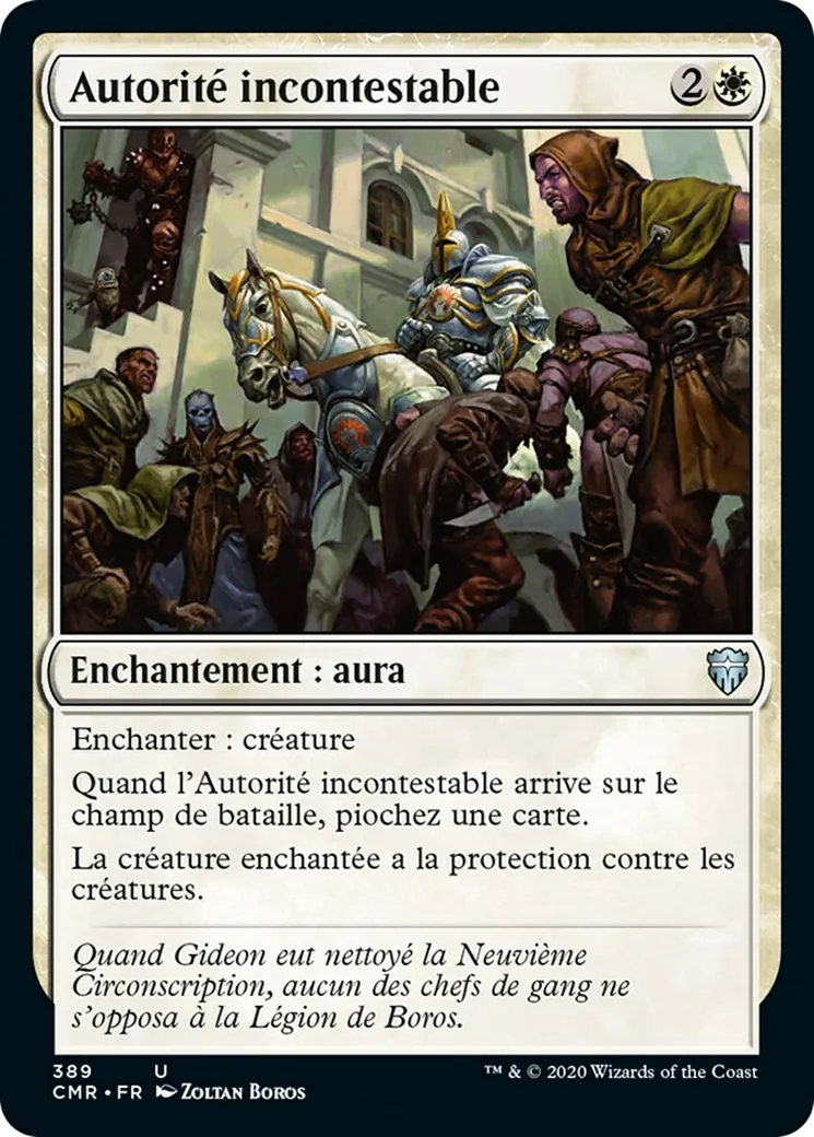 Autorité incontestable — Commander Legends — Magic: The Gathering