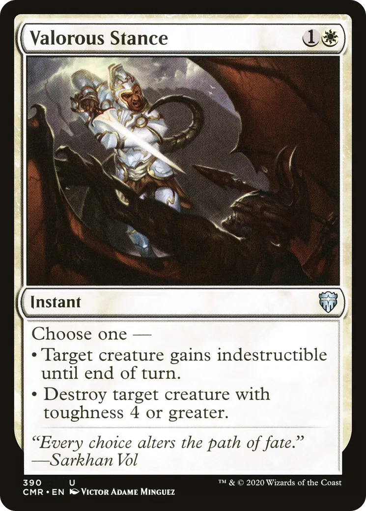 Valorous Stance — Commander Legends — Magic: The Gathering