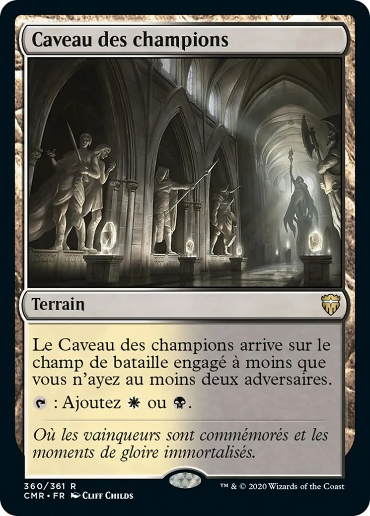 Caveau des champions — Commander Legends — Magic: The Gathering