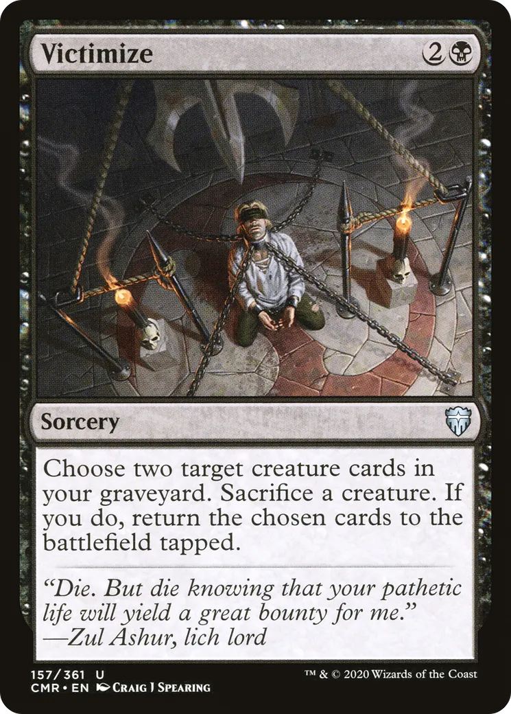 Victimize — Commander Legends — Magic: The Gathering