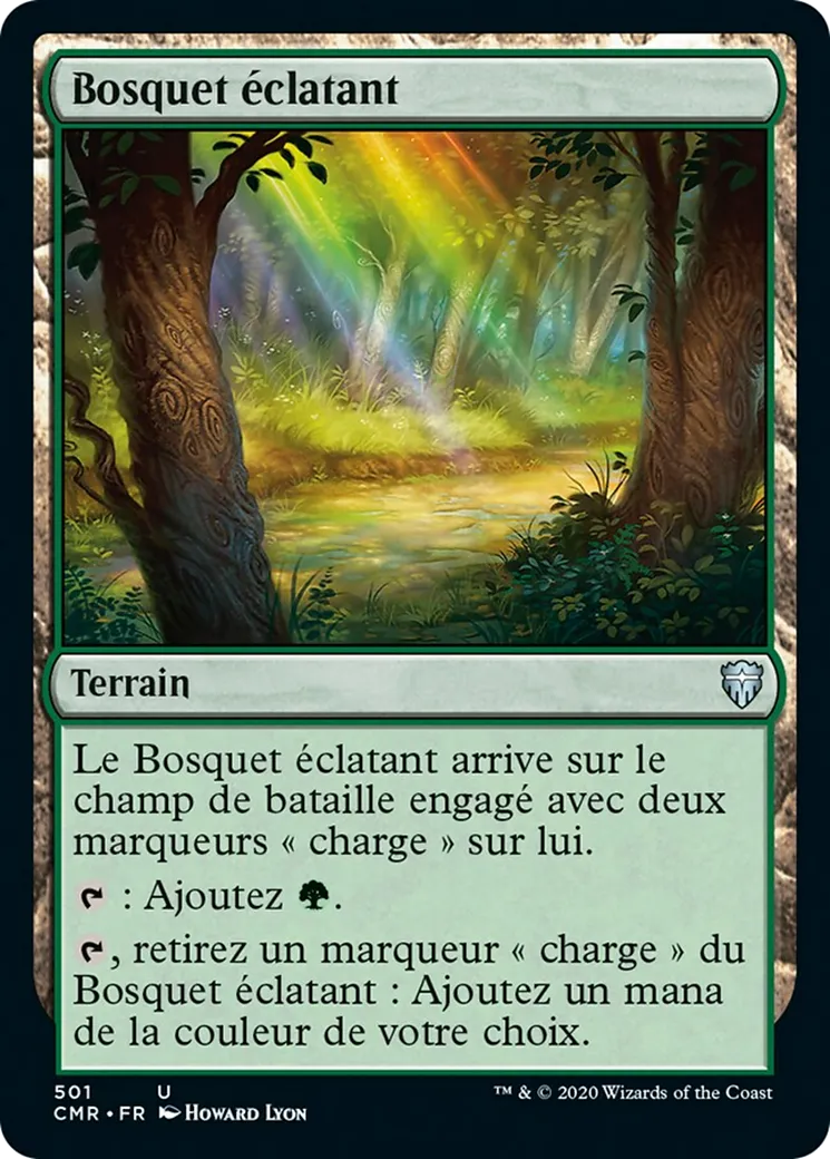 Bosquet éclatant — Commander Legends — Magic: The Gathering