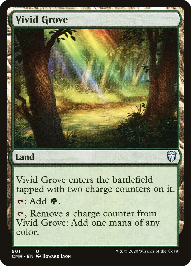 Vivid Grove — Commander Legends — Magic: The Gathering