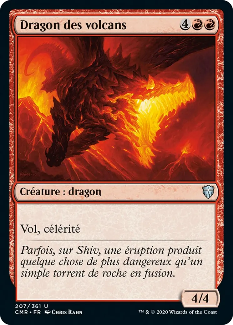 Dragon des volcans — Commander Legends — Magic: The Gathering