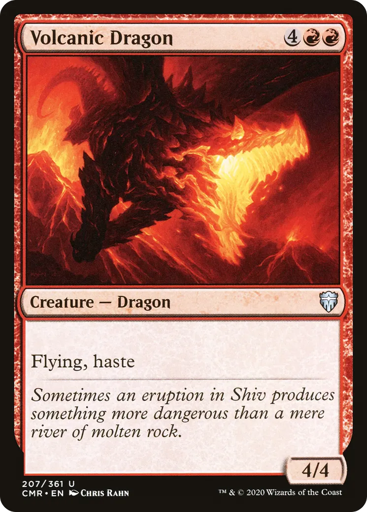 Dragon des volcans — Commander Legends — Magic: The Gathering