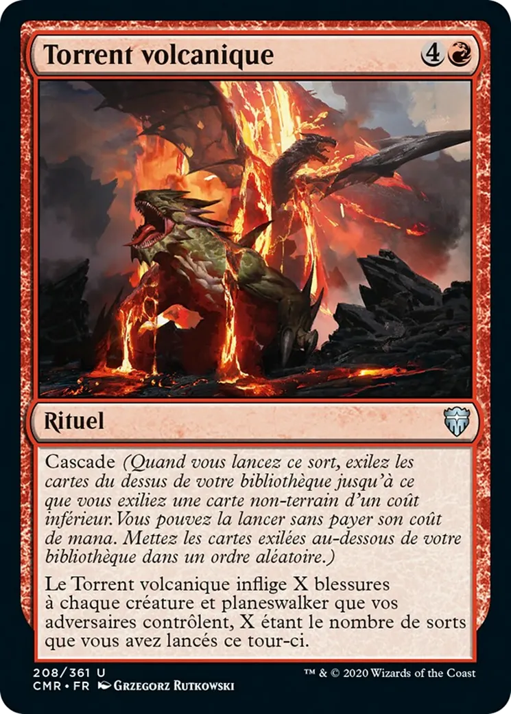 Torrent volcanique — Commander Legends — Magic: The Gathering