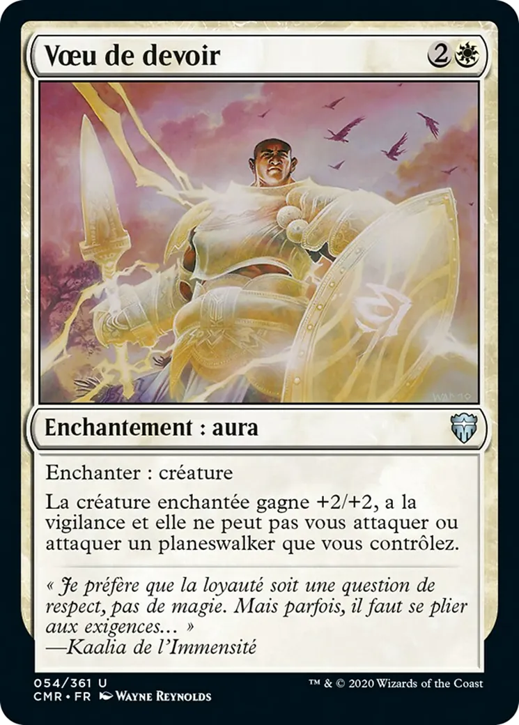 Vœu de devoir — Commander Legends — Magic: The Gathering