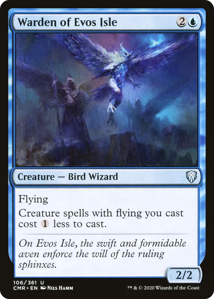 Garde de l'île d'Evos — Commander Legends — Magic: The Gathering