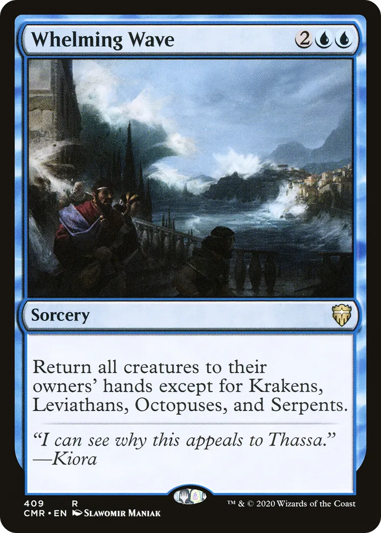 Whelming Wave from Commander Legends - Magic: The Gathering