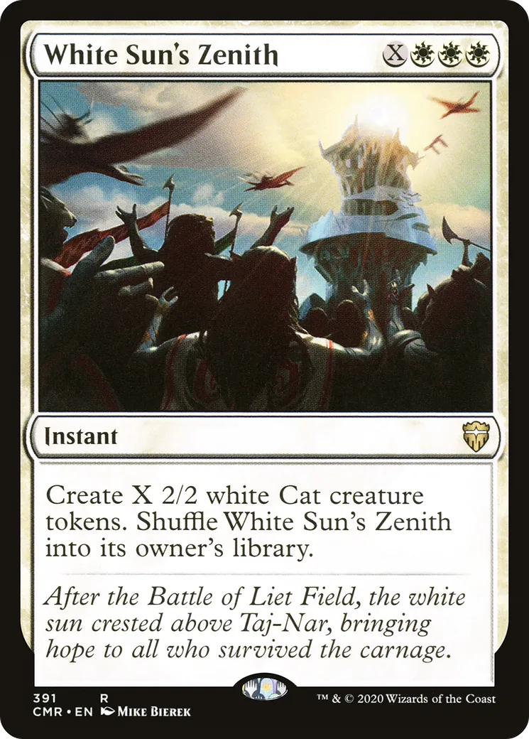 White Sun's Zenith — Commander Legends — Magic: The Gathering