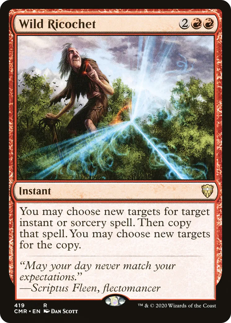 Wild Ricochet — Commander Legends — Magic: The Gathering