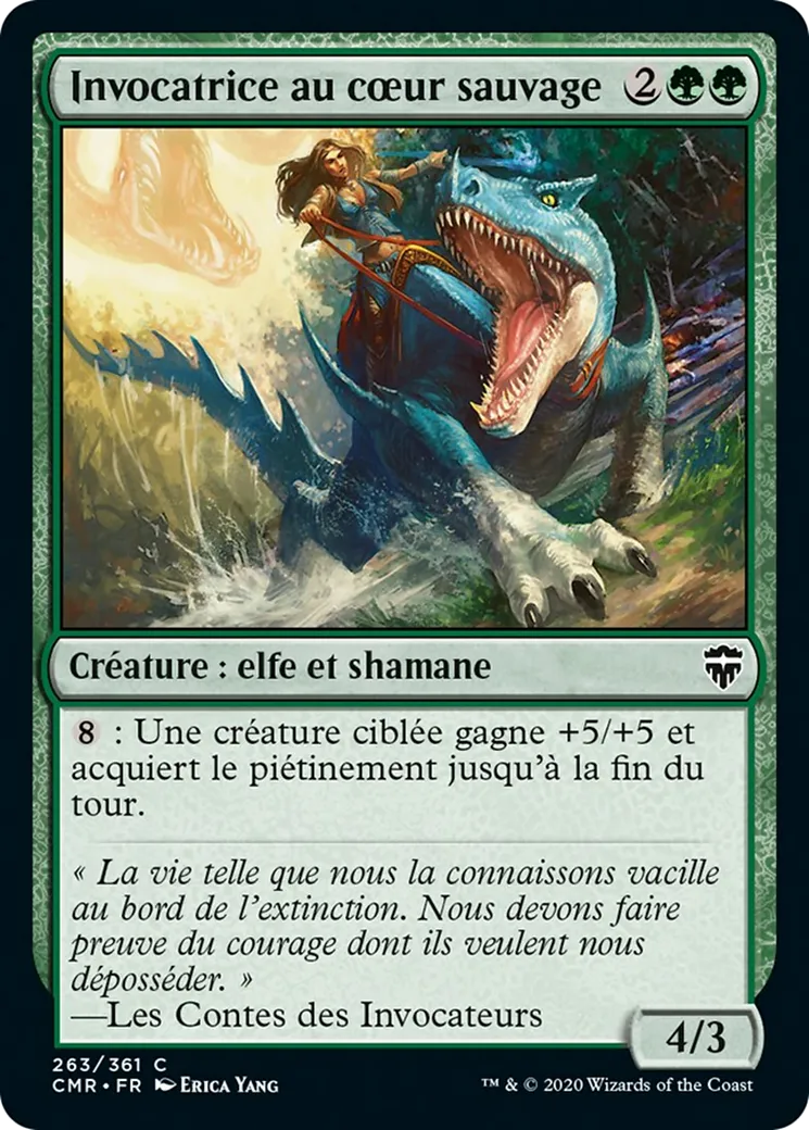 Invocatrice au cœur sauvage — Commander Legends — Magic: The Gathering