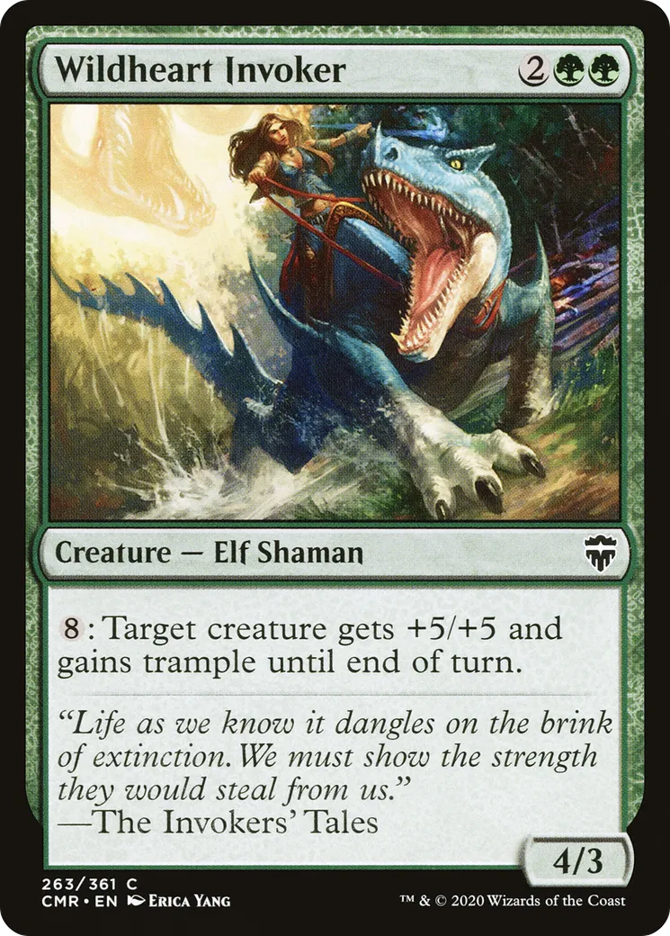Wildheart Invoker — Commander Legends — Magic: The Gathering