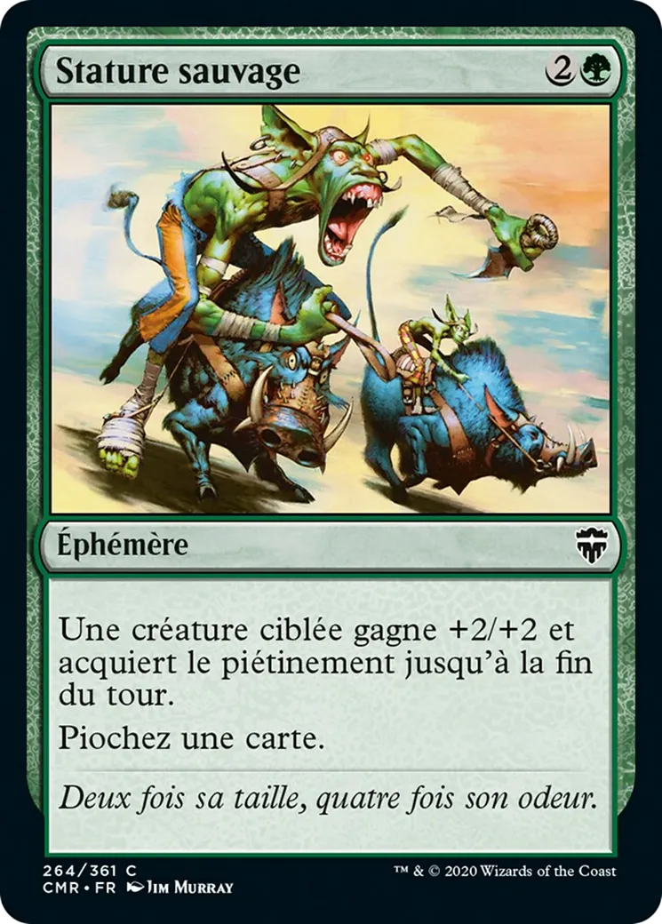 Stature sauvage — Commander Legends — Magic: The Gathering
