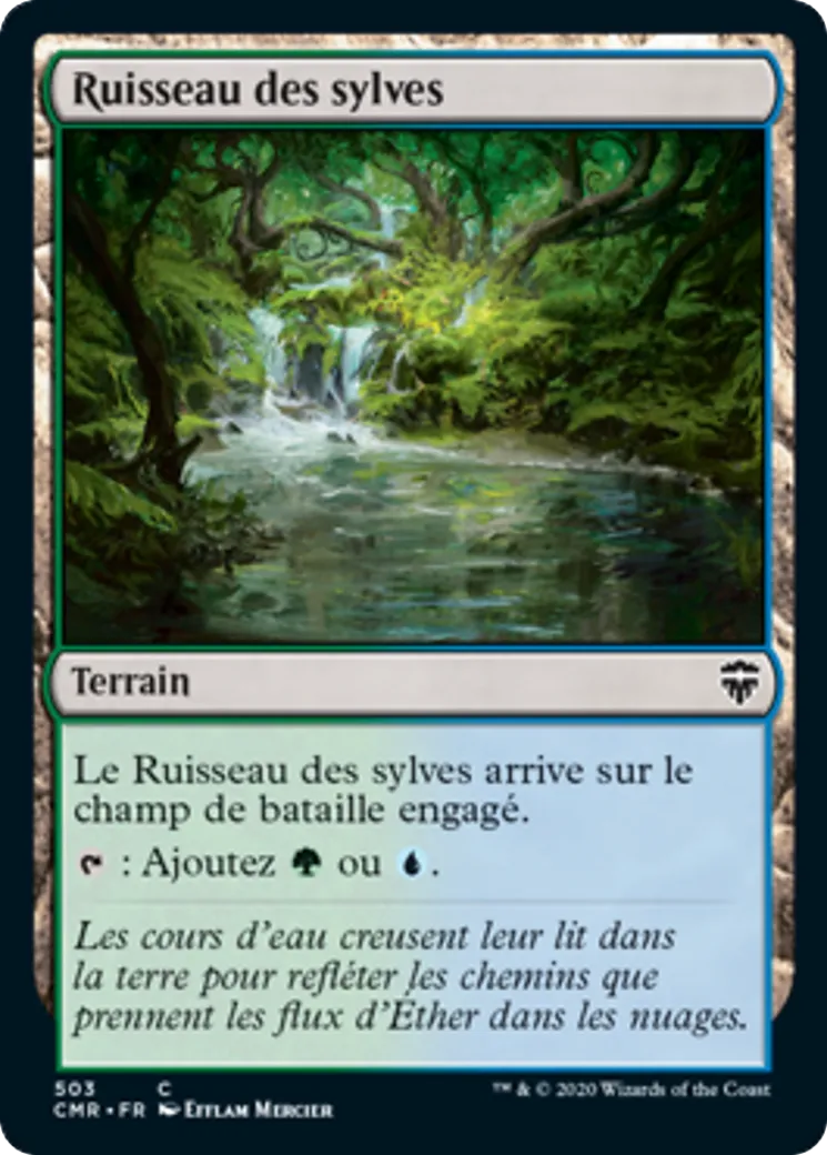Ruisseau des sylves — Commander Legends — Magic: The Gathering