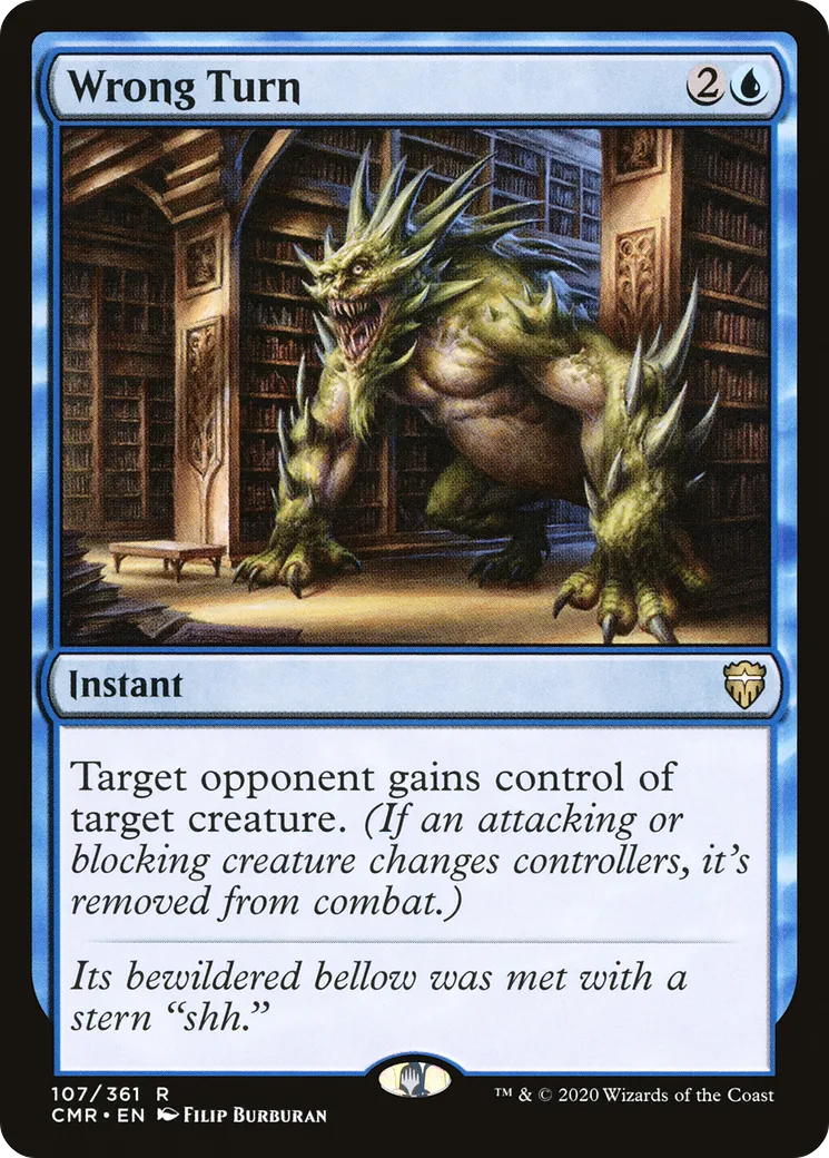 Wrong Turn — Commander Legends — Magic: The Gathering