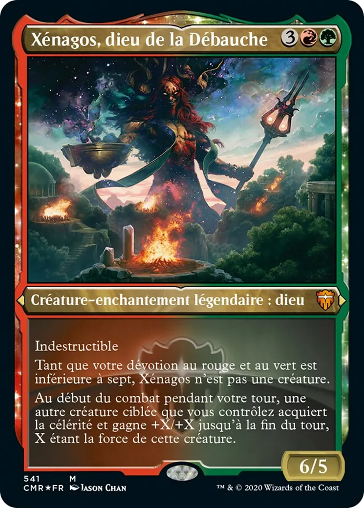 Xénagos, dieu de la Débauche — Commander Legends — Magic: The Gathering